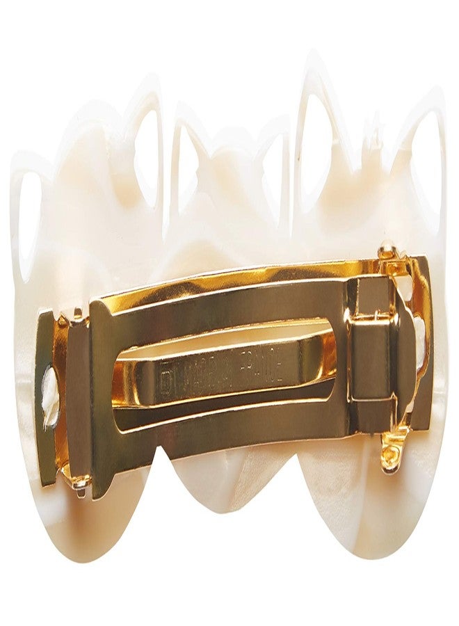 France Luxe Cat Trio Barrette, Alba - Comfortable Fit With A Simple Design - Image 4
