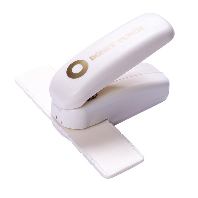2 Hole Heavy Duty Round Binder Paper Punch Machine Metal Manual Puncher - Image 2