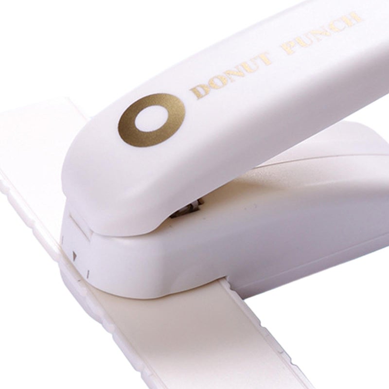2 Hole Heavy Duty Round Binder Paper Punch Machine Metal Manual Puncher - Image 4