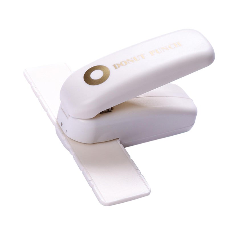 2 Hole Heavy Duty Round Binder Paper Punch Machine Metal Manual Puncher - Image 3