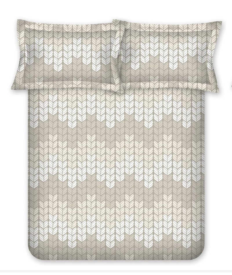 Bombay Dyeing Florentine Collection King Bedsheet 144 TC, 100% Pure Cotton Premium Bedsheet with 2 Pillow Covers - Image 4