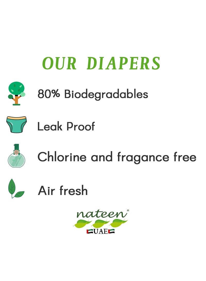 Nateen Combi Plus Incontinence Adult Diaper, XXL,Waist Size 160-210cm,20 Count Adult Diapers,with Super Absorbent Layer,Leak Guard,Disposable Underwear for Men&Women-3500ml Absorbency. - Image 2