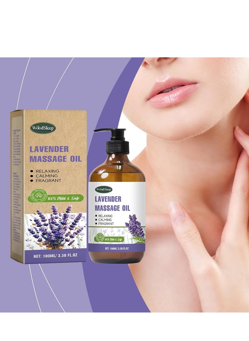 Lavender Oil Massage Oils For Massage Therapy, Massage Oils For Date Night, Massage Oil For Muscle Pain, Gua Sha Relaxing Body Oil, Natural Lavender Oil For Skin Hair, Fragrance Hair Oil For Women Men