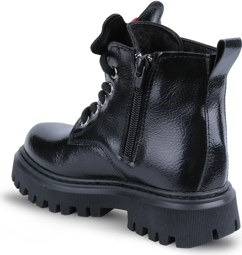 كابتن جونيور Captain Junior Girls Boots Snow Boots Postal Boots Fur Boots Pvtk 550
