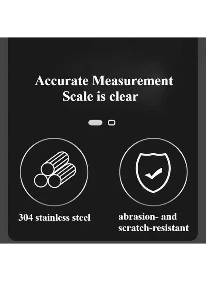 Heavy Duty Screw Thread Measurement Gauge M3 to M18 Silvery 2 Piece Set Specs and Pitch P2 P5 Precision Mechanical Tool for Engineers Mechanics DIY Gauge No Assembly Battery Needed Ideal for Automotive Plumbing Construction Durable Professional Grade - Image 5