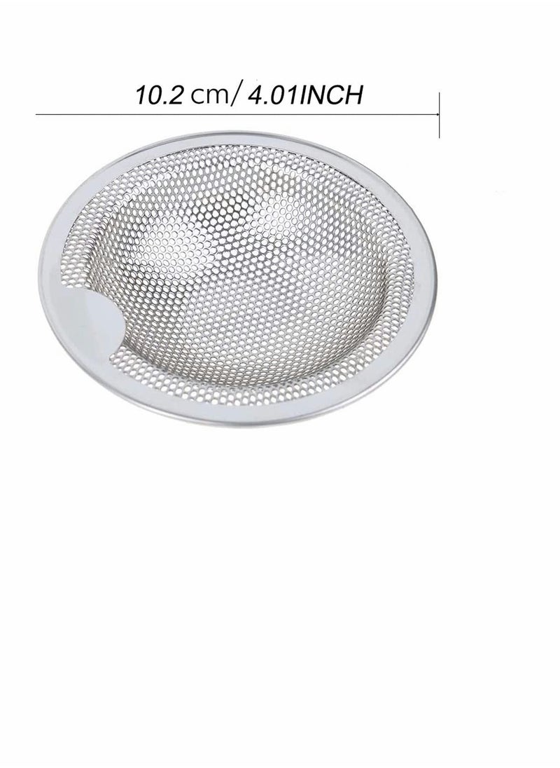 Y&D Kitchen Sink Strainer Basket Catcher 4.0 inch Diameter, Wide Rim Perfect for Most Drains, Anti-Clogging Micro Perforation Holes Drain Screen, Rust Free, Dishwasher Safe  - Image 3