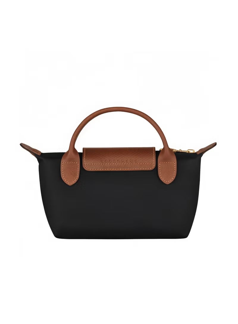 Longchamp French Longchamp Women's fashion versatile mini makeup bag handbag shoulder bag handheld small bag Mini Space Saver Bag - Image 4