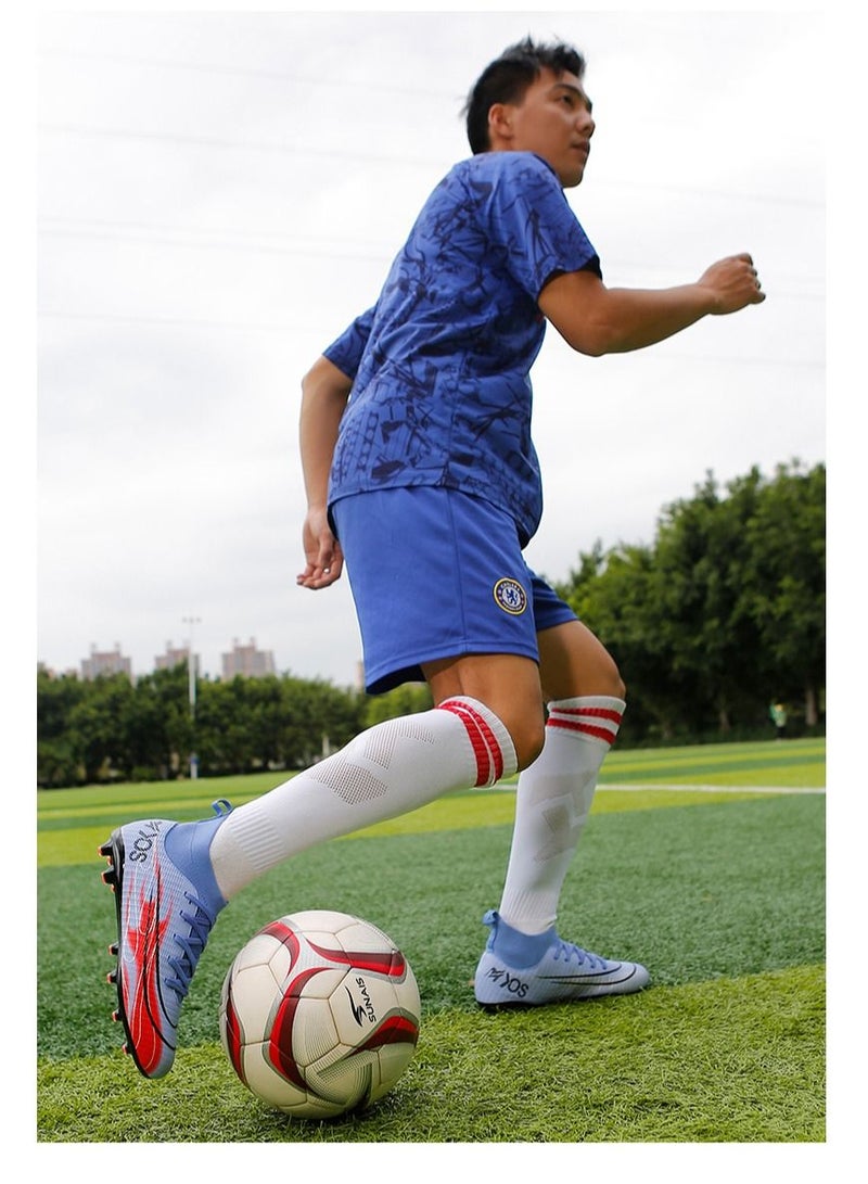 Men's Football Shoes Hard Ground Football Shoes Outdoor and Indoor Professional Youth Boys' Football Shoes Men's and Women's Football Shoes  - Image 2
