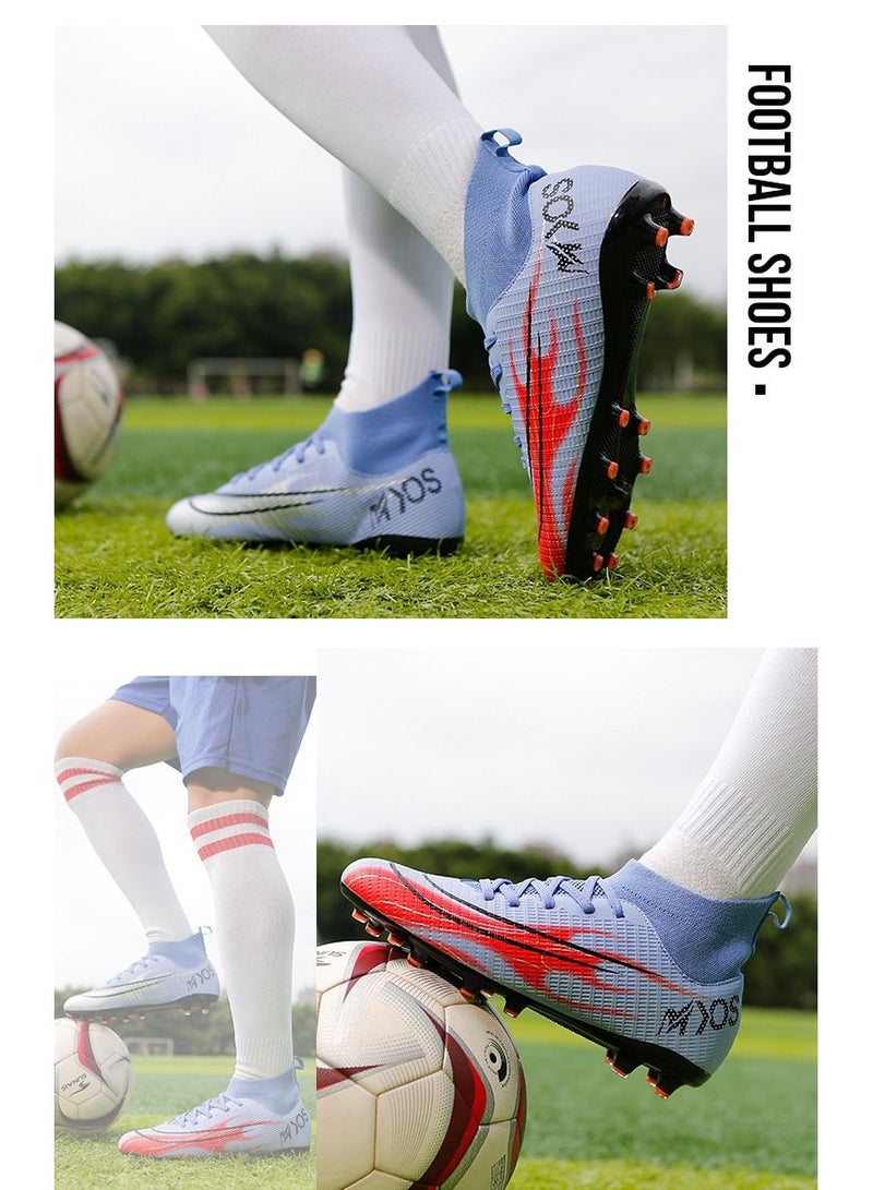 Men's Football Shoes Hard Ground Football Shoes Outdoor and Indoor Professional Youth Boys' Football Shoes Men's and Women's Football Shoes  - Image 3