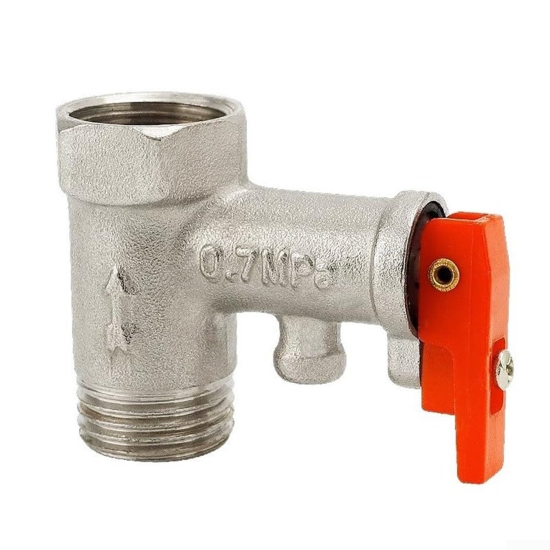 All Copper 4 Inch Water Heater Safety Valve Pressure Relief Check Valve 1 0 MPa - Image 2