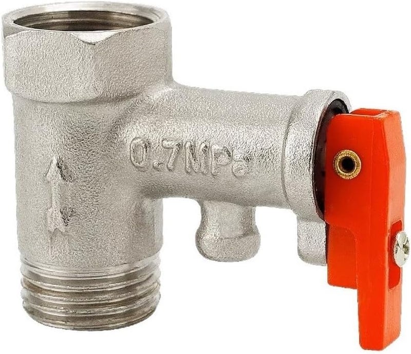 All Copper 4 Inch Water Heater Safety Valve Pressure Relief Check Valve 1 0 MPa - Image 1