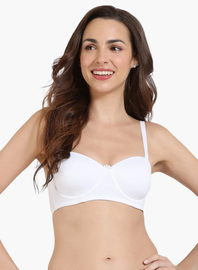 زيفامي حمالة صدر مبطنة من زيفام بأشرطة قابلة للفصل