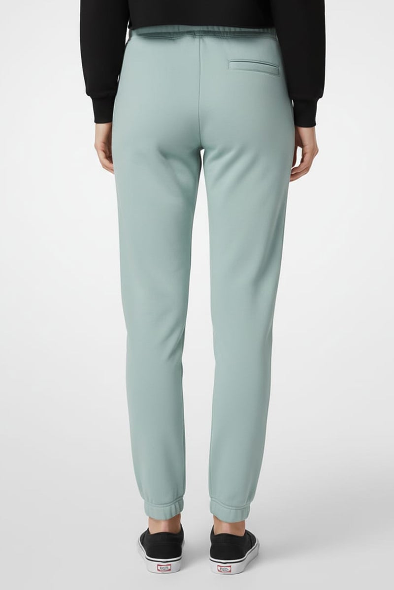 GANT Women Regular Fit Embroidered Logo Jogger Pants, Turquoise - Image 4