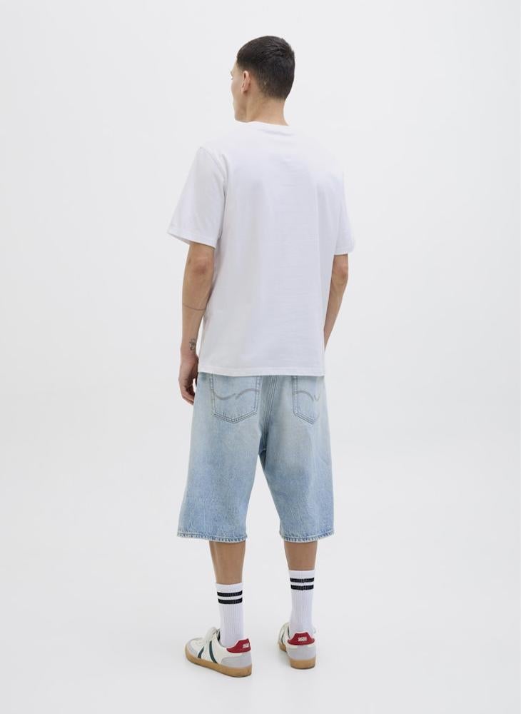 JORALMERIA FRONT TEE SS CREW NECK