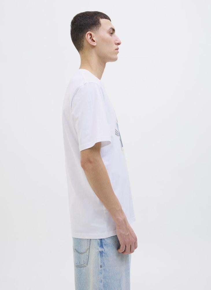 JORALMERIA FRONT TEE SS CREW NECK