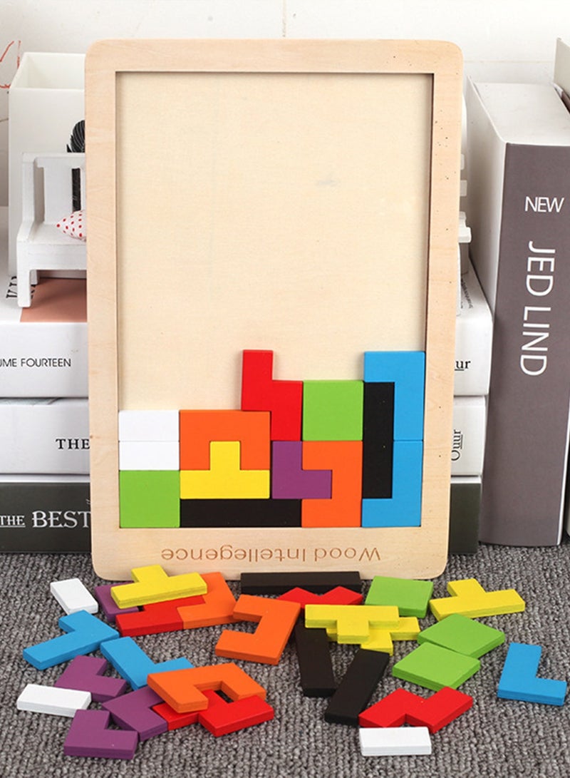 Children's Tetris blocks educational toys