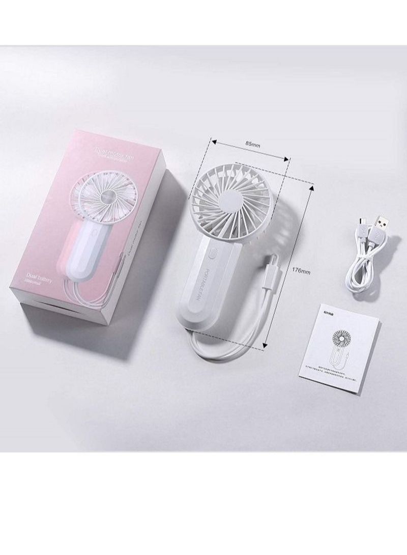 نيبمينينت تسوق  وPortable Mini Handheld Fan with Dual-Bladed Fan أونلاين في الإمارات - Image 4