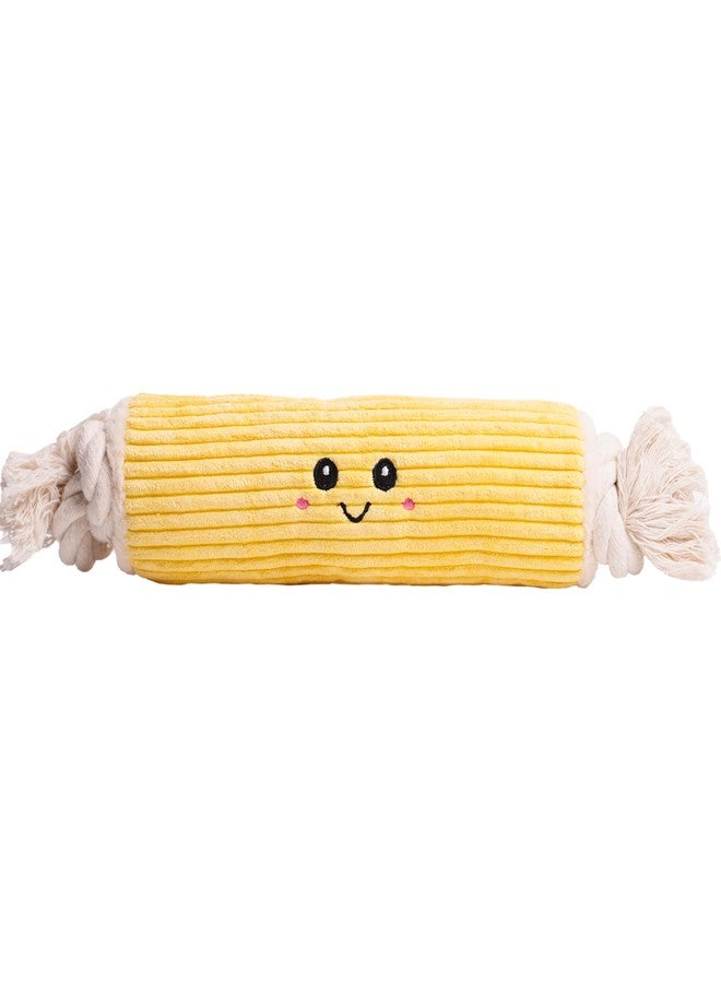 لعبة كلب قطيفة تصدر صوتاً من مجموعة Puffy Crew، مجموعة Bakery Bite_Stick، مقاس 12 بوصة، مناسبة لأحجام مختلفة من الكلاب (سويس رول، كبير) - Image 1