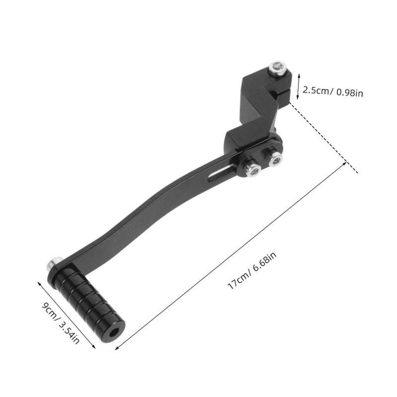 Aluminum Alloy Motorcycle Gear Shifter Lever Replacement Black - Image 3