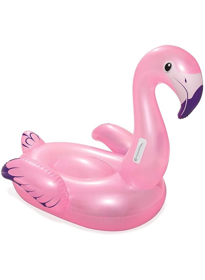 Bestway Inflatable Flamingo Swimming Pool Ride On - Image 1