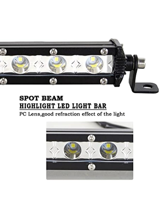 Generic 7 Inch 18 Cm 30 W Led Auxiliary Headlight 12 V Led Headlight Car Ip67 Waterproof Floodlight Work Light Led For Tractor Off-Road Suv Utv Atv Reversing Light - Image 3
