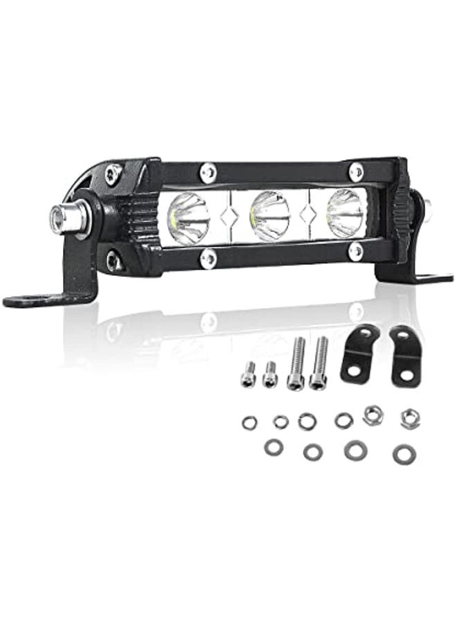 Generic 7 Inch 18 Cm 30 W Led Auxiliary Headlight 12 V Led Headlight Car Ip67 Waterproof Floodlight Work Light Led For Tractor Off-Road Suv Utv Atv Reversing Light - Image 1