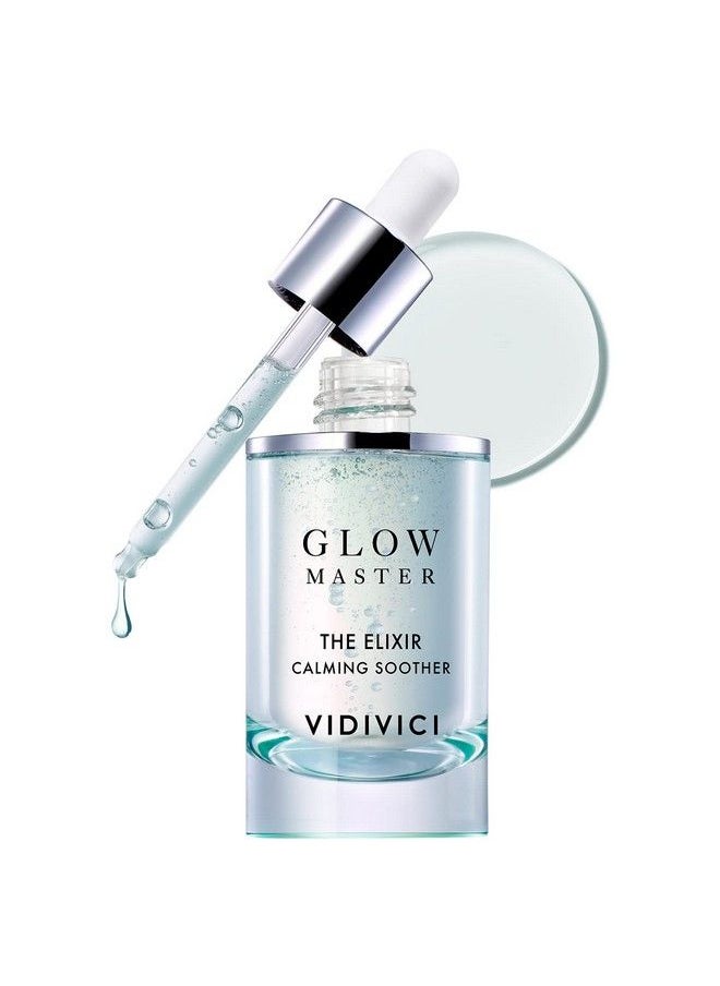 Vidivici - Glow Master The Elixir Calming Soother Soothing Face Serum With Aloe Cica And Panthenol For Sensitive Skin Redness Relief Moisturizing Oil Formula 1.01 Fl.Oz. - Image 1