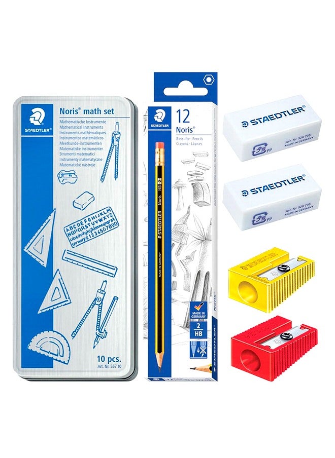 STAEDTLER - Staedtler School Stationery Value Pack Set Of 26 - Image 1