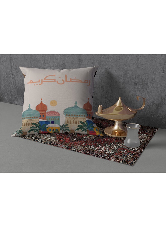 وسائد رمضانية مخملية من شأنها أن تكون إضافة رائعة لمنازلك ذات الطابع الخاص بالعطلات 45x45 cm