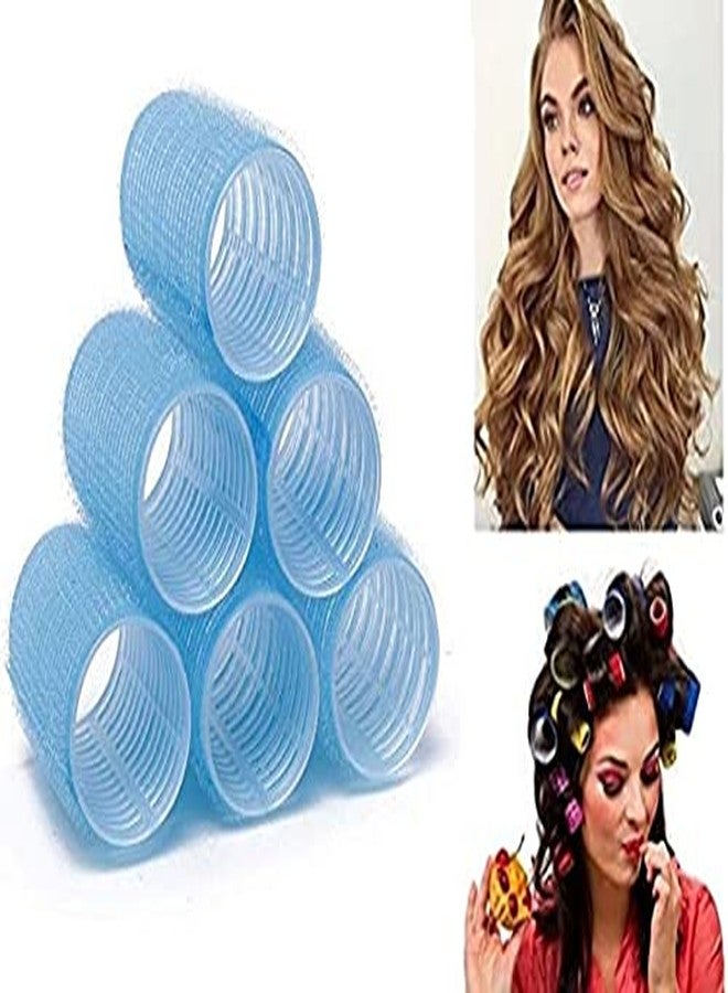 إيكان بكرات الشعر الاحترافية المجعدة من إيكان، مجموعة من 6 بكرات متعددة الألوان، وزن 30 غرام، عبوة واحدة، مناسبة للفتيات والسيدات - Image 1