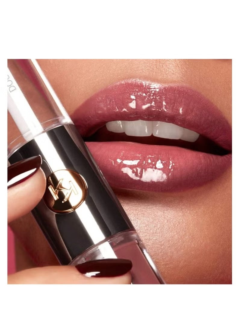 KIKO MILANO Unlimited Double Touch Liquid Lip Colour 103 Natural Rose  - Image 4