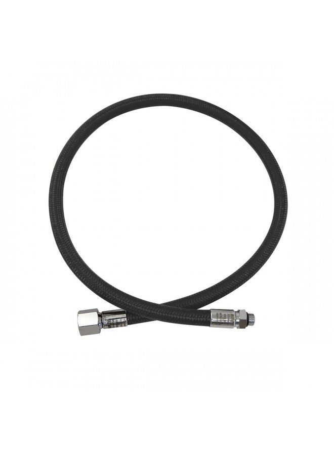 XS Scuba Miflex Low Pressure Braided Hoses - Black, 30" - Image 1