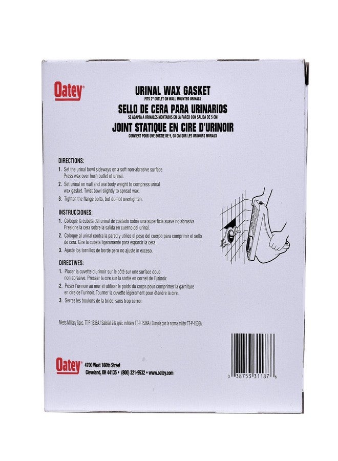 Oatey 31187 Urinal Wax Ring, Small - Image 3