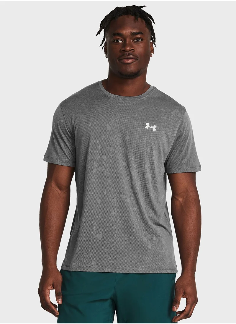 UNDER ARMOUR Logo Launch Splatter T-Shirt