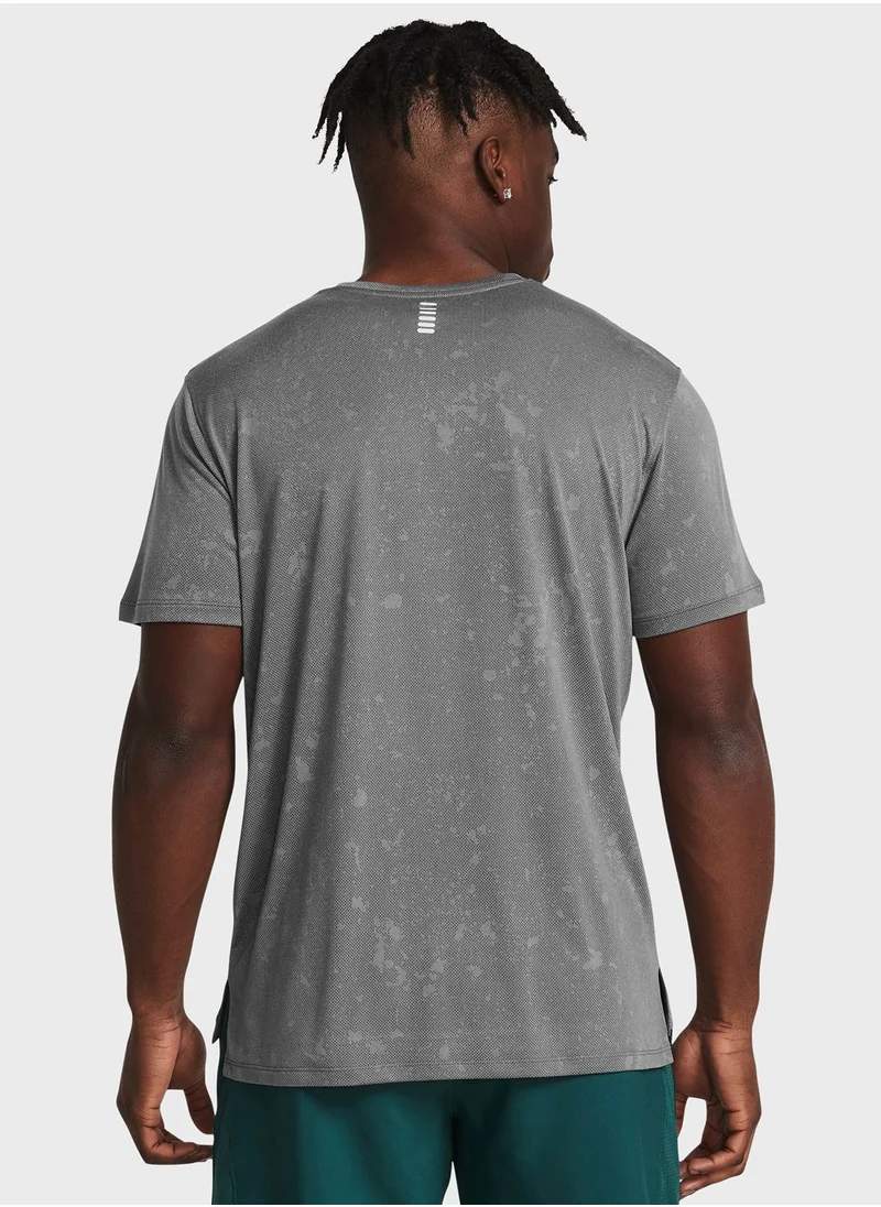 UNDER ARMOUR Logo Launch Splatter T-Shirt