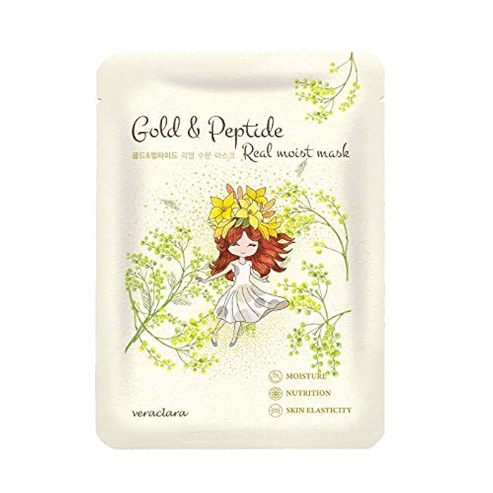 Veraclara] Facial Mask Sheet | Korean Skincare | Lighten, Moisturize, Firming Skin | Diminish Dark Spot & Circles (16REALCOMBO) - Image 5