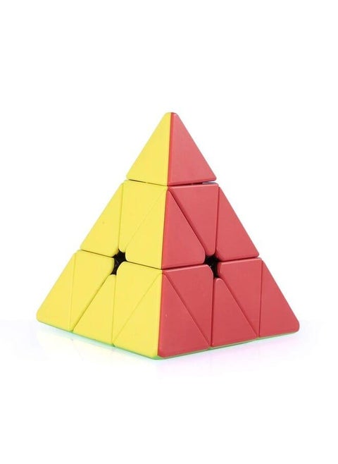 Champion8 Pyraminx مكعب السرعة مثلث المكعب السحري الهرم ستيكيرليس مكعب لغز مكعب للمبتدئين والأطفال