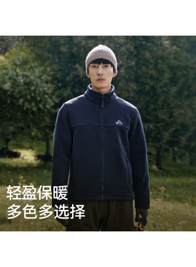 Pelliot Outdoor Fleece Jacket Men's Spring Assault Inner Collar Stand-up Jacket 115110021 Brown S - Image 2