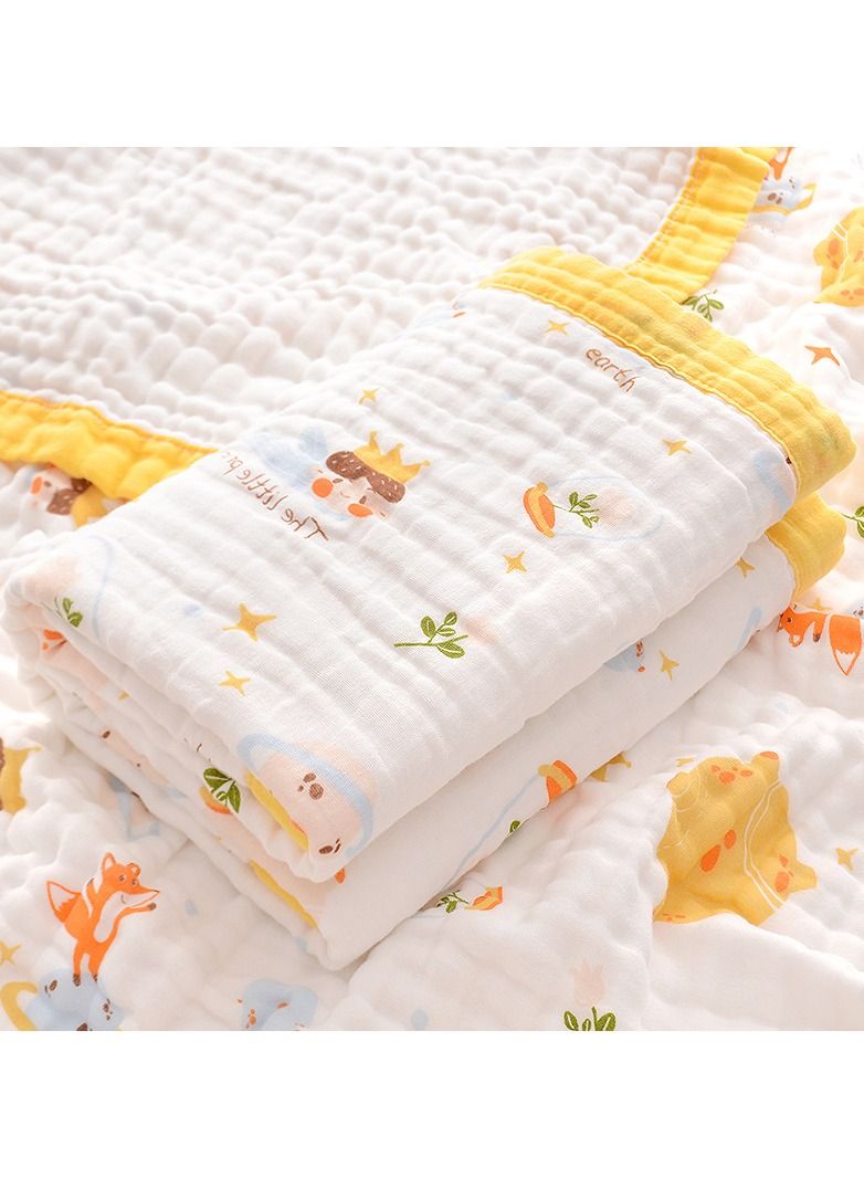 Pure Cotton Cartoon Printed Bath Towels