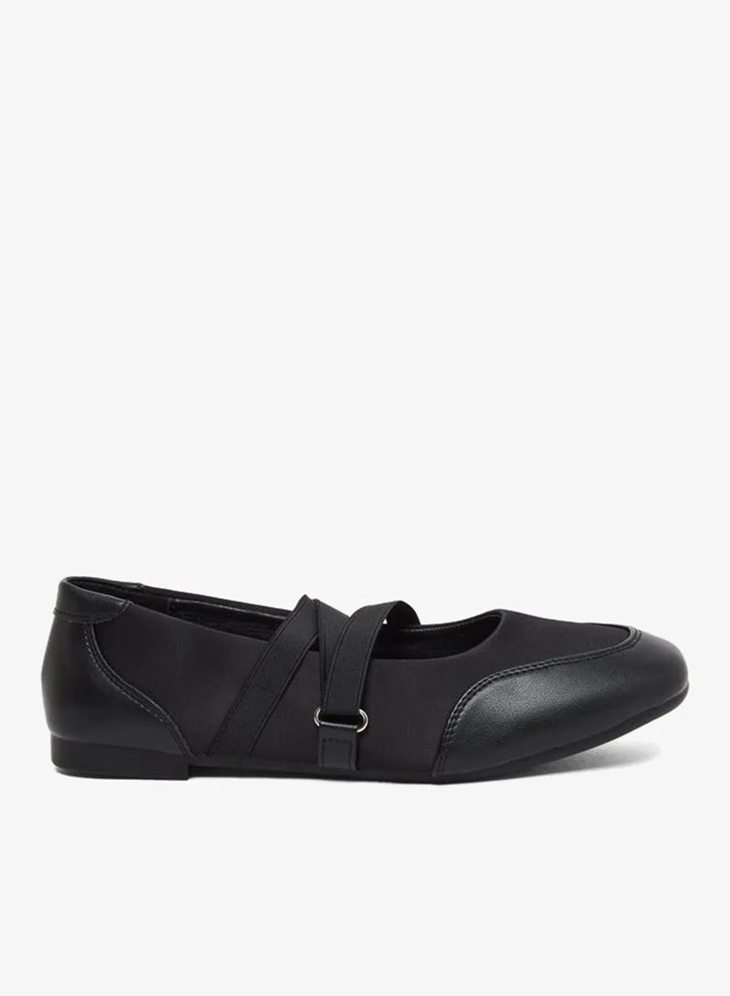 Styli Styli Women Black Strap Detail Shoes