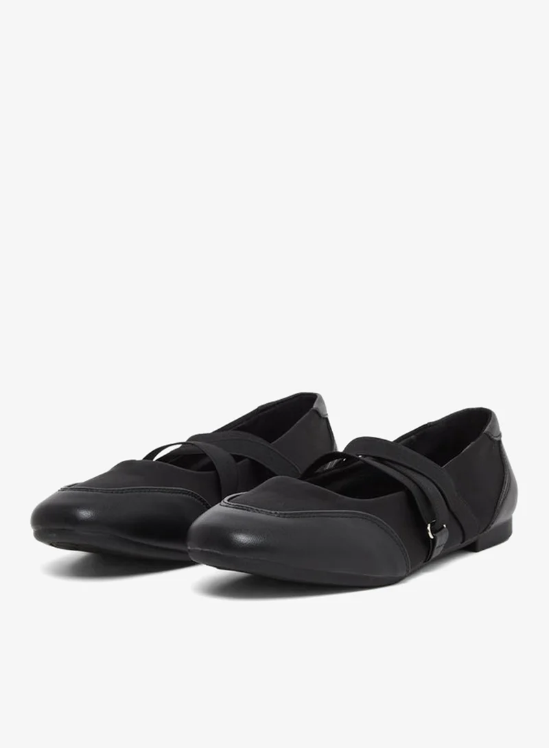 Styli Styli Women Black Strap Detail Shoes