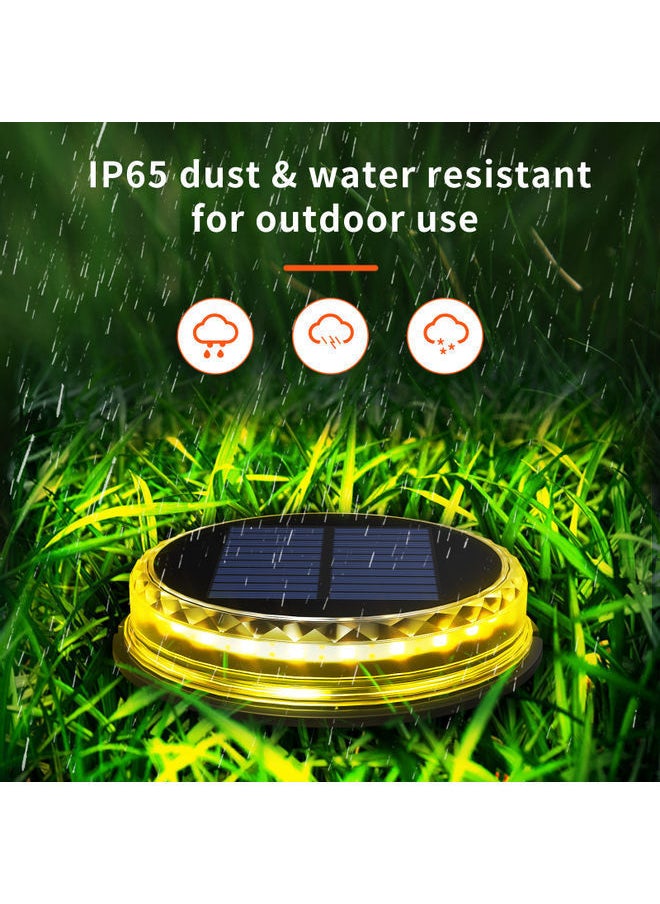 نيبمينينت مصباح LED للسطح يعمل بالطاقة الشمسية أصفر دافئ  - Image 2