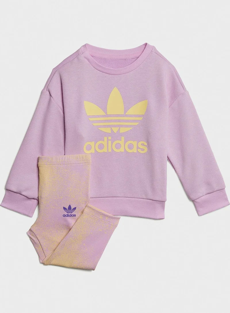 adidas Originals Infant Trefoil Crew Tracksuit