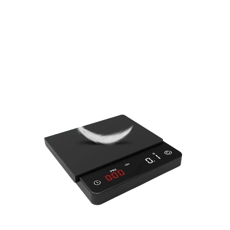 Electronic Scale, Tiny Espresso Coffee Kitchen Scale Mini Smart Timer USB 2kg/0.1g Send Pad Man Woman Gift Digital Weight,for Meal Prep, Baking and Cooking - Image 2