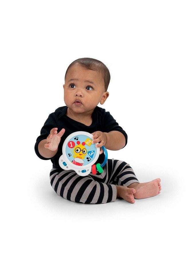 Baby Einstein Tiny Tempo Musical Toy Drum Ages 3+ Months Bead Chaser  - Image 3