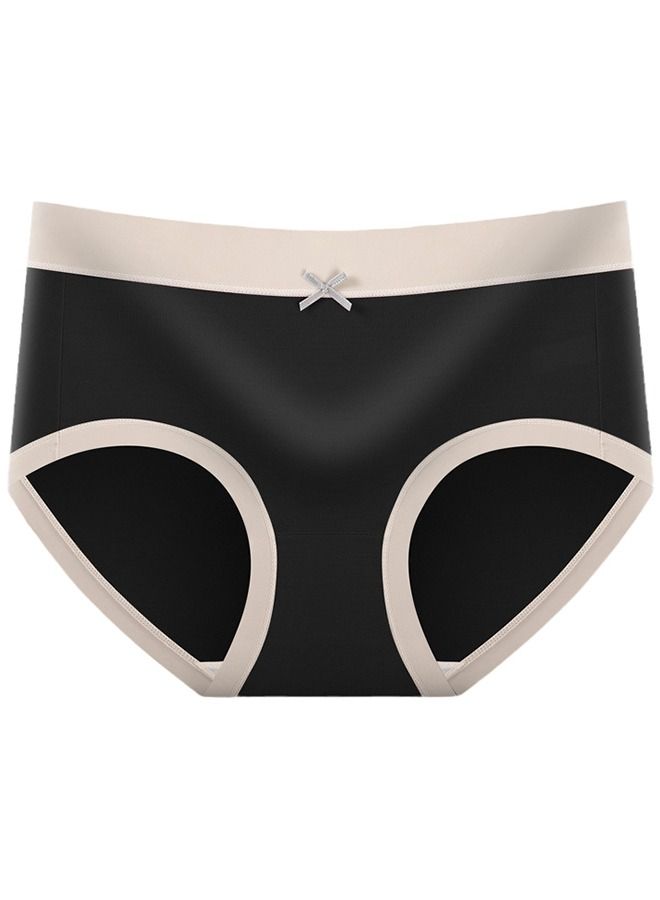 Umiwin 3 Pcs Fashion Women Panties Breathable Satin Traceless Briefs Thin Ice Silk Female Underwear  - Image 3