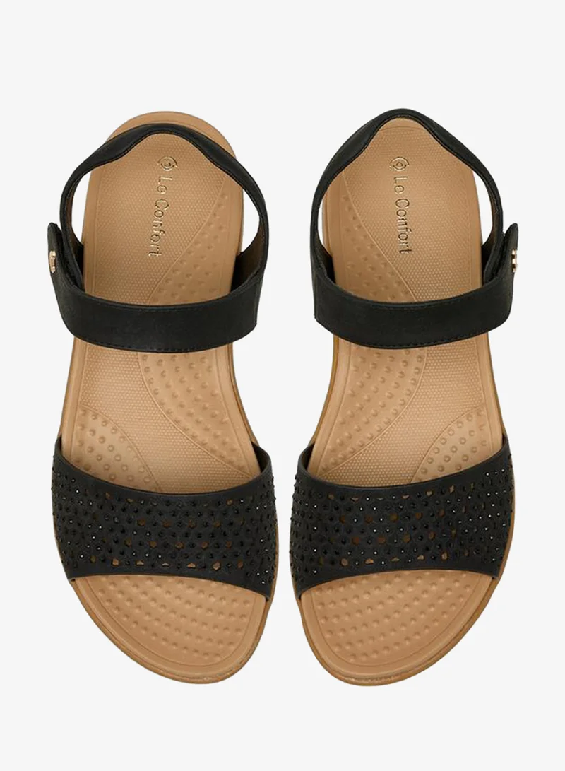 لو كونفورت Women Hook & Loop Strap Sandals