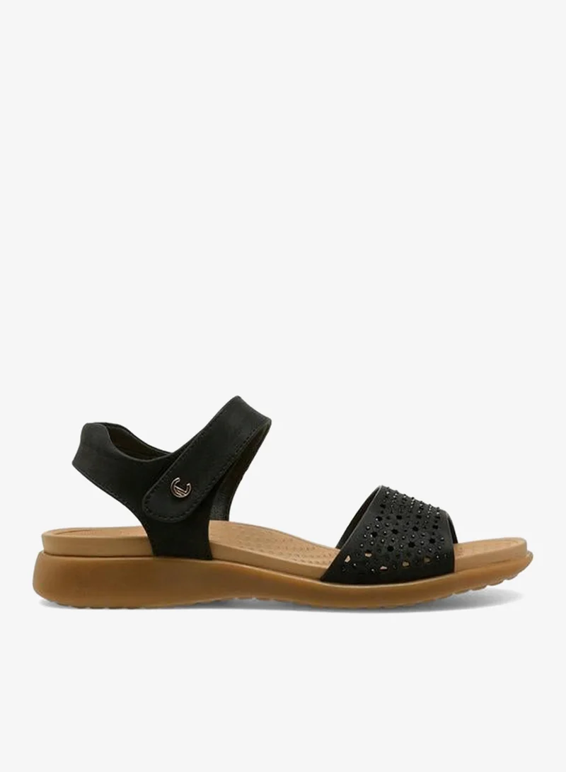 لو كونفورت Women Hook & Loop Strap Sandals