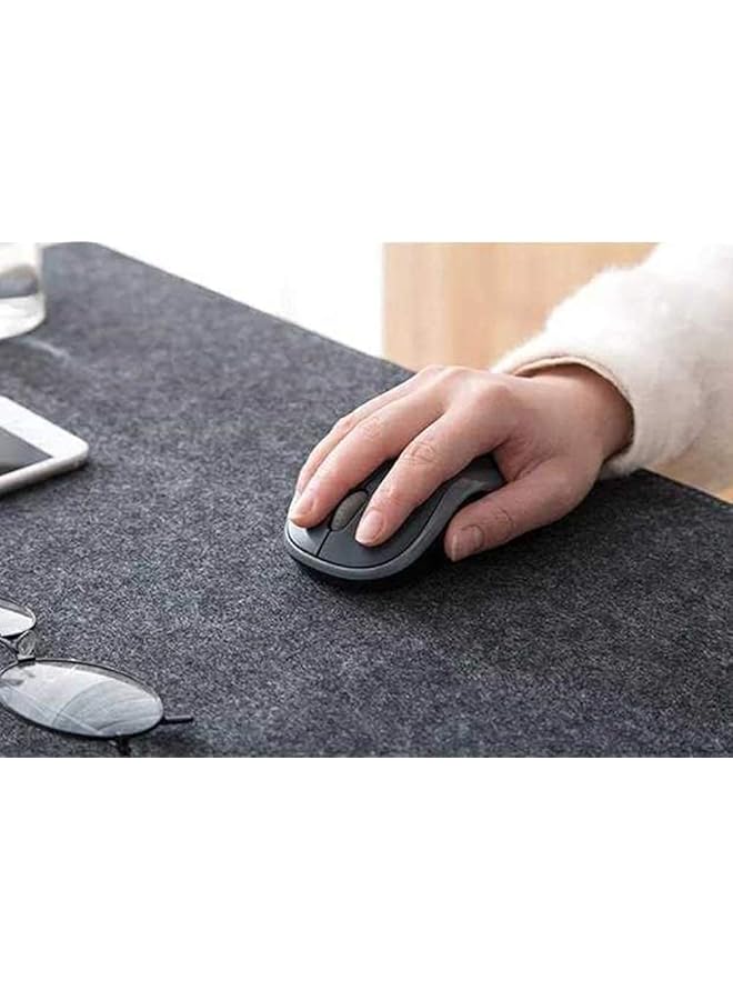 erorex Anti Static Extended Mouse Mat Felt Desk Pad Protector 3Mm Thick Anti Slip Gaming Writing Mat For Laptop Pc Keyboard Office Home - Image 5