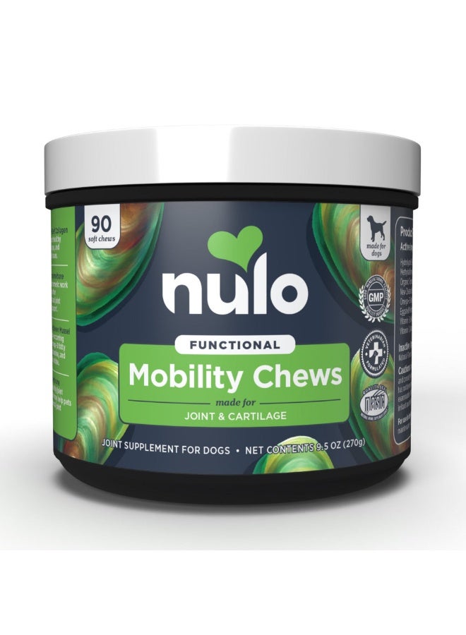 Nulo Mobility Soft Chew for Dogs - 9.5 OZ Jar - Image 1